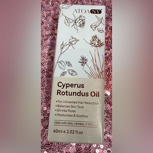Cyperus Rotundus Oil for Hair Reduction